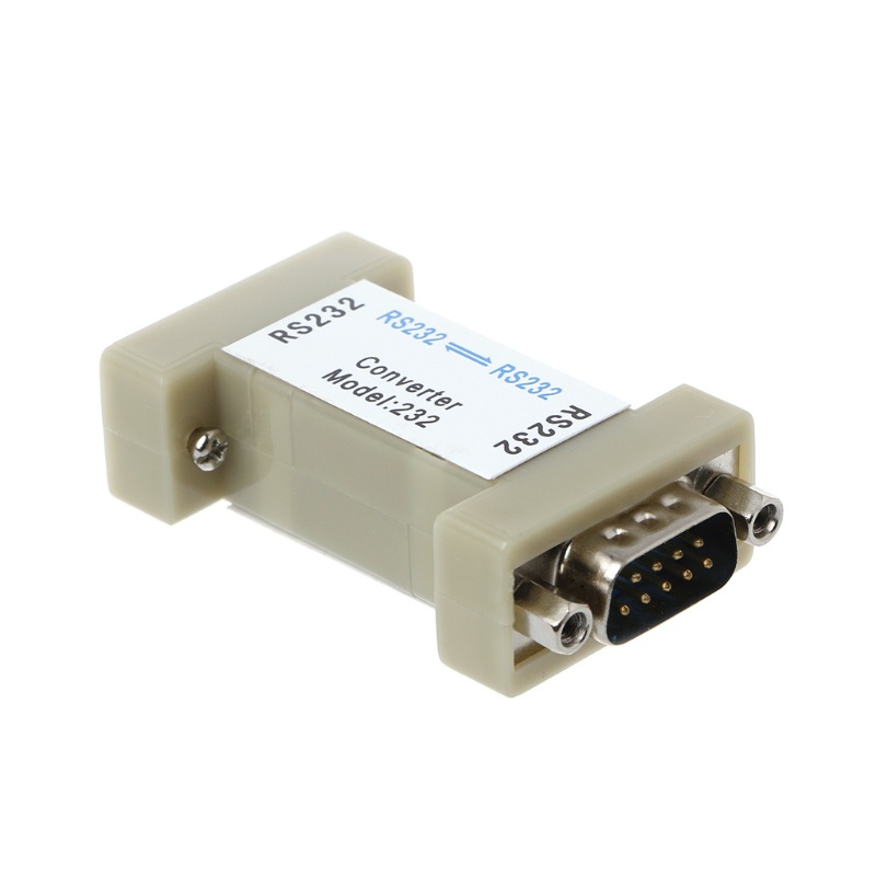 3C RS232 Female to RS232 Female Converter Compatible Standard 9 Pin RS-232 อุปกรณ์