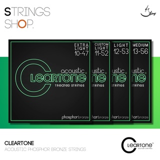 สายกีตาร์โปร่ง CLEARTONE ACOUSTIC PHOS-BRONZE (7411,7412)