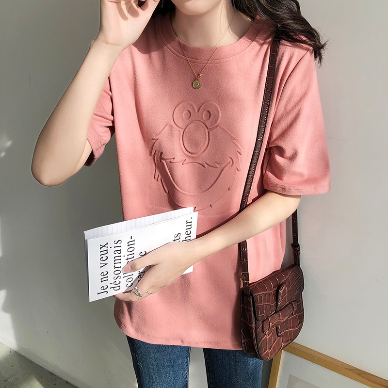 SUNDAY2020 เสื้อยืดลายการ์ตูนแนวใหม่ น่ารักมากเวอร์นาทีนี้สาวๆไม่ควรพลาด