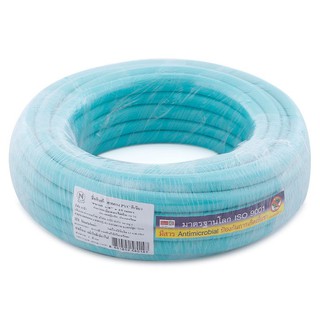 🔥สินค้าขายดี!! สายยางพีวีซี ขนาด 5.8 นิ้ว ยาว 15 ม. สีเขียว PVC Hose 5.8" 15 m. Green Color