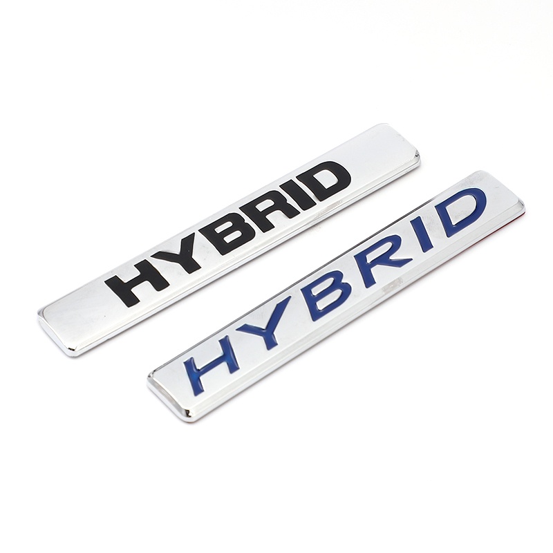 สติกเกอร์รถCar Sticker Auto Hybrid Logo Emblem Refitting Badge Decal ...