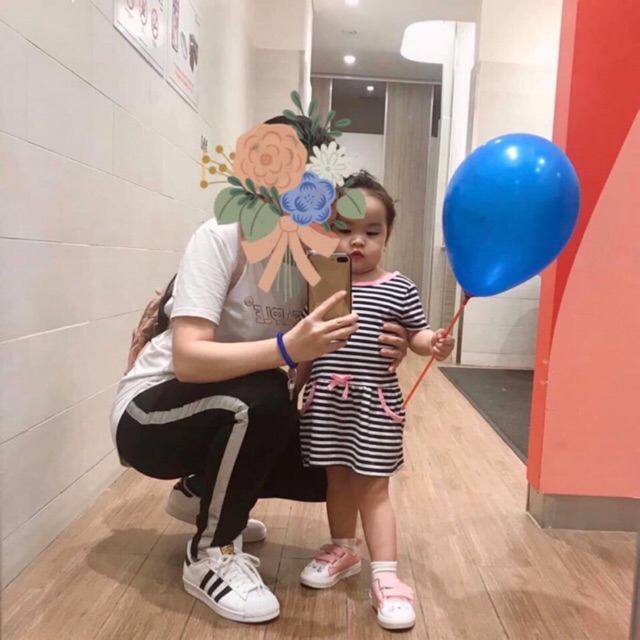 (Liquidation) ชุดเดรส Healthex cambodia ของแท้สําหรับเด็กผู้หญิง