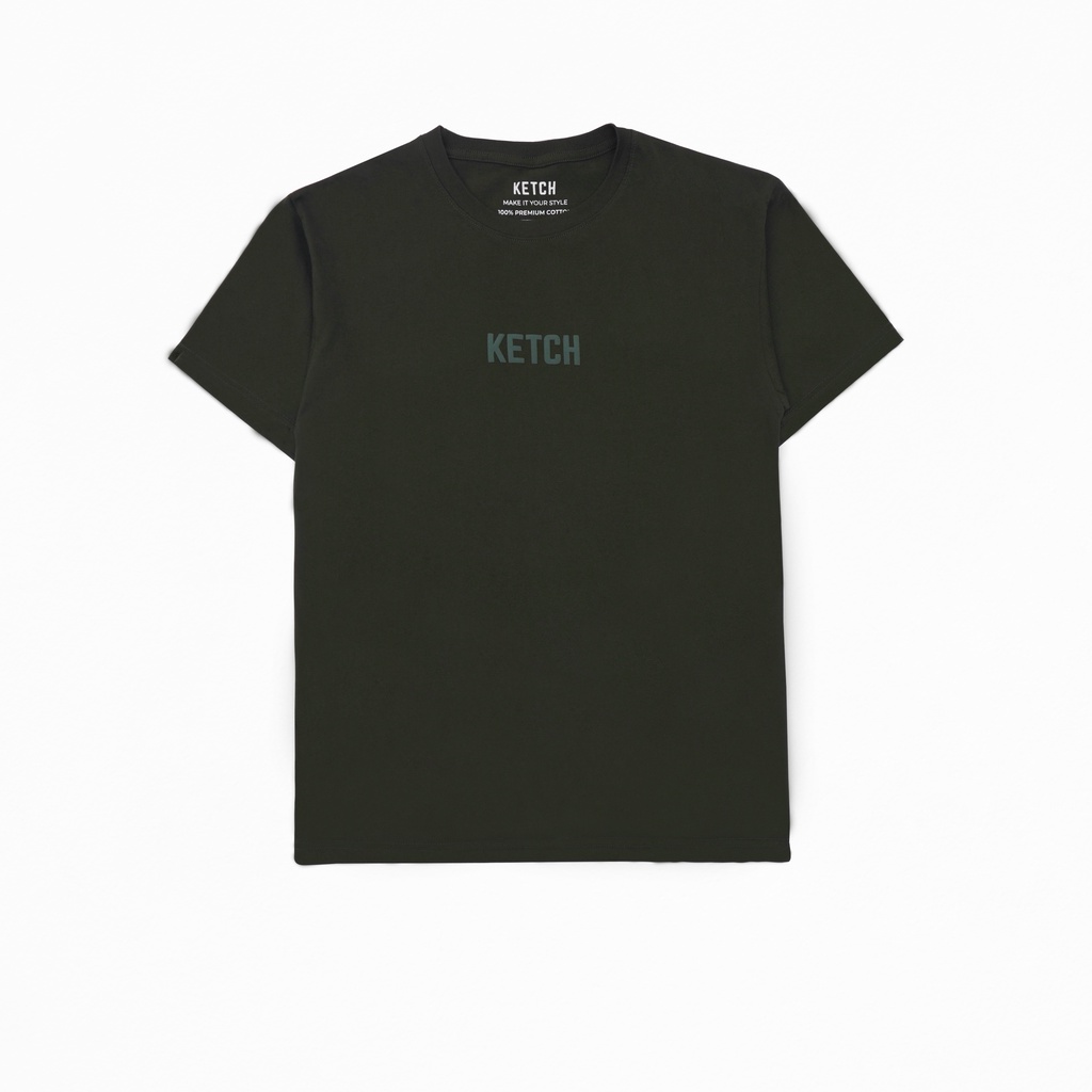 TS003 KETCH CLASSIC TSHIRT สีเขียว