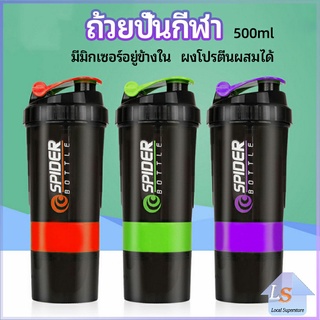 ขวดน้ำฟิตเนส  sports shaker cup