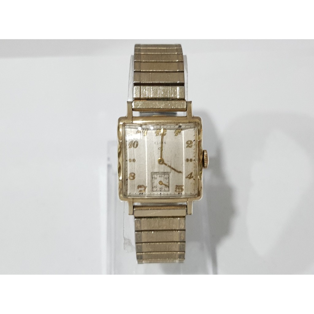 นาฬิกา ELGIN MEN'S VINTAGE 554 17 JEWELS USA NO.131 (ไขลาน)