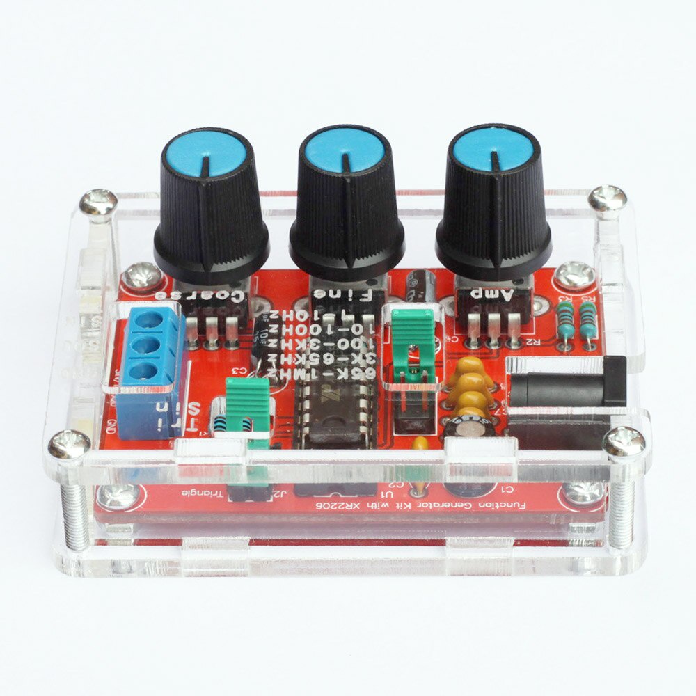 1 ชุด Signal Generator XR2206 สร้างสัญญาณ ประกอบสำเร็จรูป QC พร้อมใช้งาน