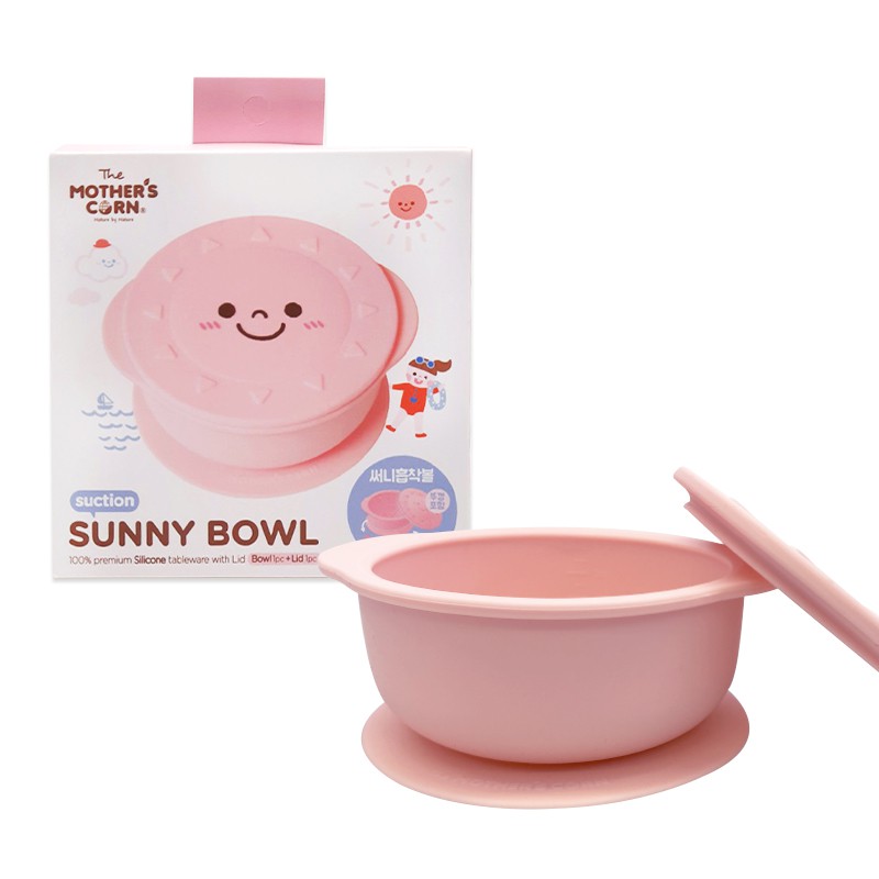Mother's Corn Sunny Bowl มาเธอร์คอน ถ้วยใส่อาหารดูดติดโต๊ะ