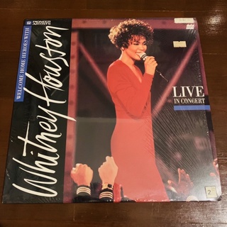 Whitney Houston Laser Disc live in concert not CD not Vinyl