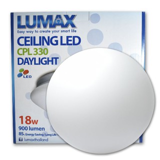 LUMAX ชุดโคมพร้อมหลอด #CPL330/W-18LED/6K