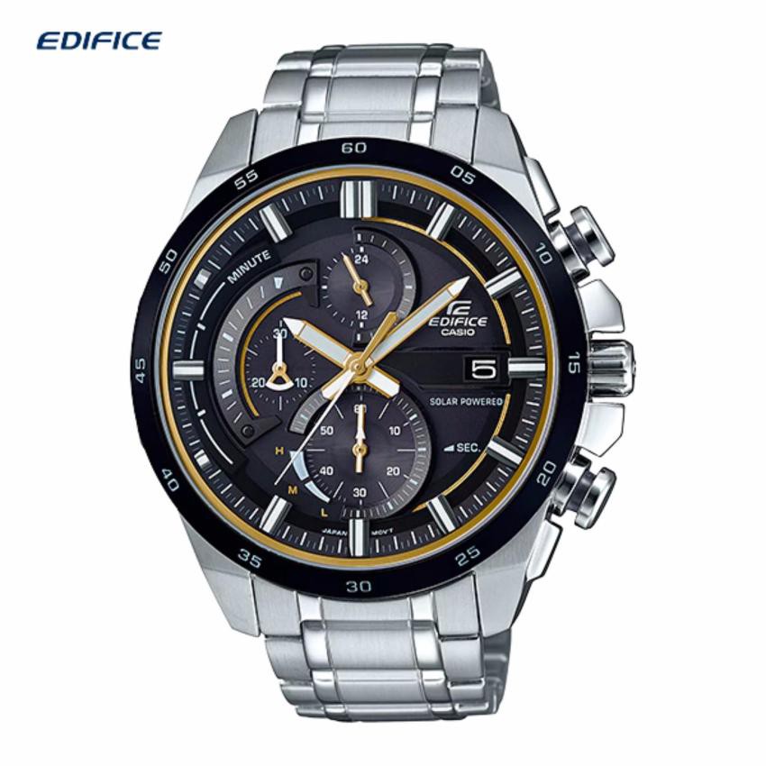 นาฬิกาข้อมือ Casio Edifice Chronograph พลังงานแสงอาทิตย์ รุ่น EQS-600DB-1A9