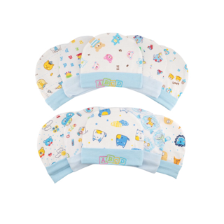 Natty pun หมวกเดี่ยวสำหรับเด็ก แรกเกิด- 3 เดือน พิมพ์ลายกระจาย สามารถเลือกลายได้ตามต้องการ