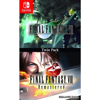 [ส่ง 15 กันยายน 2023] เกมส์ FINAL FANTASY VII &amp; VIII REMASTER TWIN PACK แผ่น Nintendo Switch Game