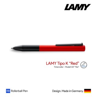 Lamy Tipo K "Red" Rollerball Pen - ปากกาโรลเลอร์บอลล์ลามี่ทิโป้  สีแดง