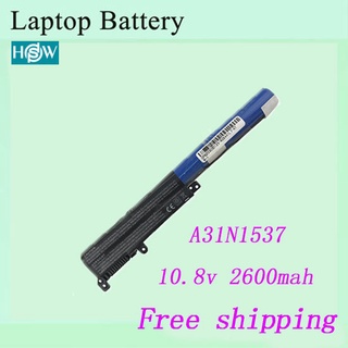 Hot sale laptop battery  FOR ASUS  A31N1537  X441SC-1A X441SC-1C X441SC-3G X441SC-WX005T batteries free shipping