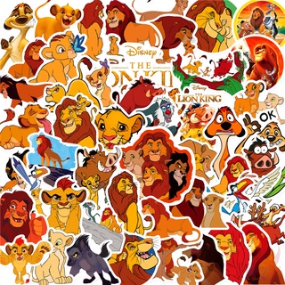 ❉ สติกเกอร์ The Lion King Series 04 สําหรับตกแต่ง ❉ สติกเกอร์ Simba แฟชั่น สําหรับตกแต่งกระเป๋าเดินทาง แล็ปท็อป สเก็ตบอร์ด Doodle 50 ชิ้น/ชุด