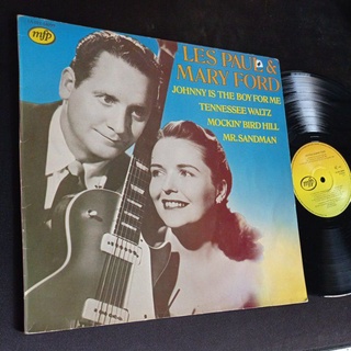 แผ่นเสียง 12 นิ้ว นักร้องยอดนิยมในอดีต Les Paul &amp; Mary ford  ทดลองได้ครับ