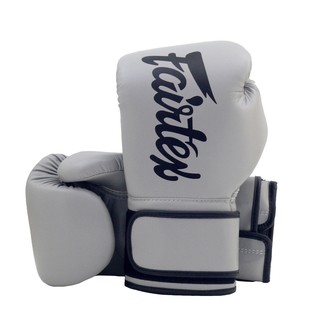 Fairtex แฟร์เท็กซ์ นวมชกมวย รุ่น BGV14 Collection สีเทา ไซส์ 8,10,12,14,16 ออนซ์