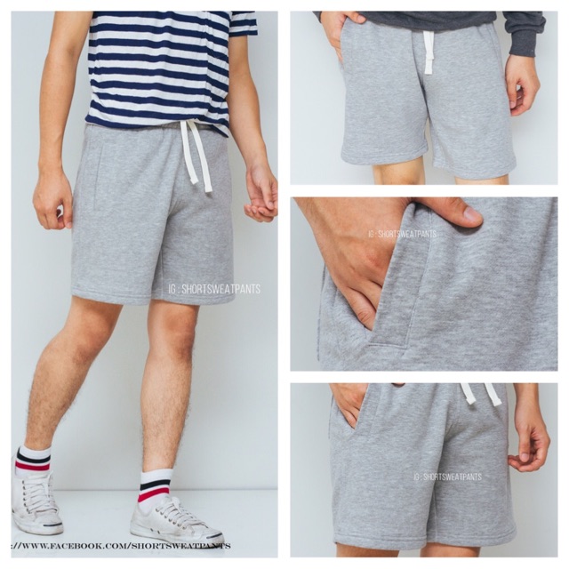 h&m sweatpant shorts