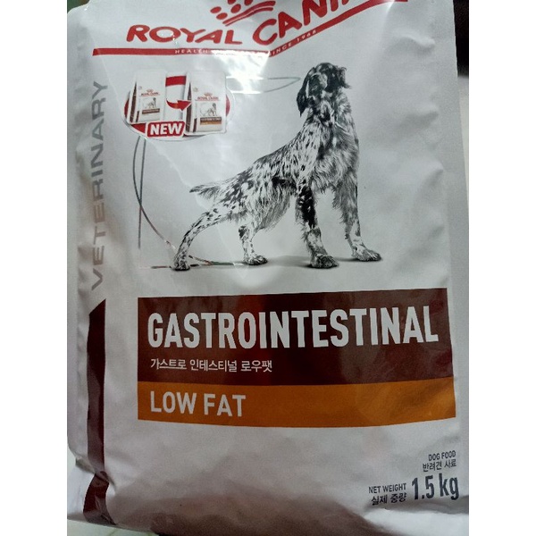 Royal canin Gastro intestinal low fat 1.5 kg.