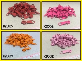 หัวซิปไนล่อน เบอร์ 3,เบอร์ 5 (12 ชิ้น/แพ็ค)