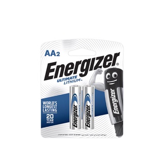 Energizer ถ่านอีสแควร์ลิเธี่ยม   (แพ็ค 2 ก้อน)   L91-BP2