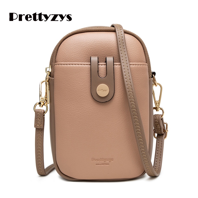 Chengda กระเป๋าสะพายไหล่กระเป๋าเก็บโทรศัพท์สไตล์เกาหลีสําหรับผู้หญิง