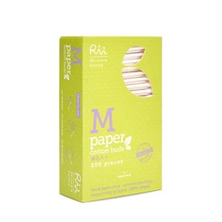 (แพ็คหก) Rii M Paper Cotton Buds