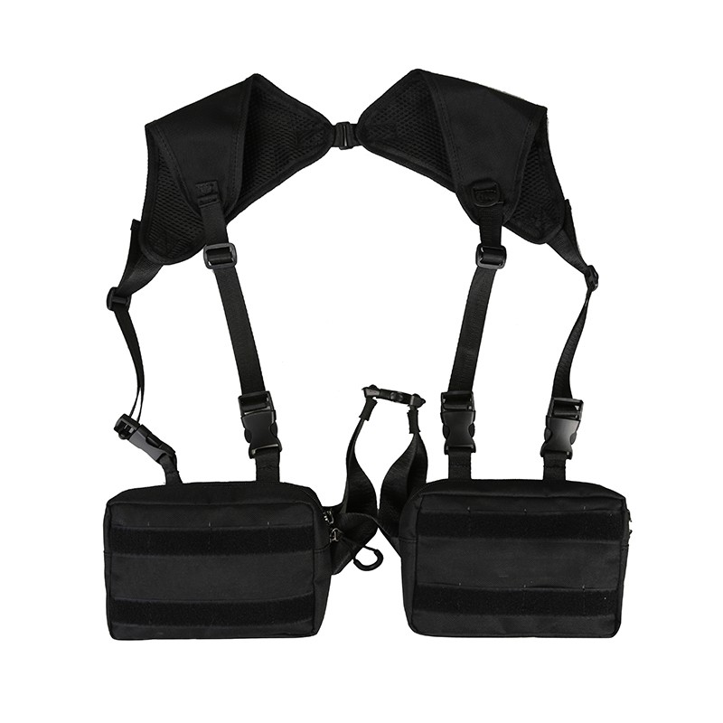 Y Street Wear Chest Bag Unisex Men Tactical Fanny Pack Chest Rig