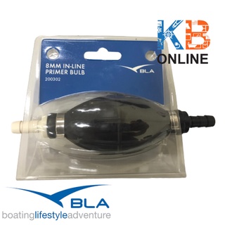 BLA ลูกบีบ น้ำมัน 8 มม.200302 Fuel primer bulb 8mm In-Line BLA