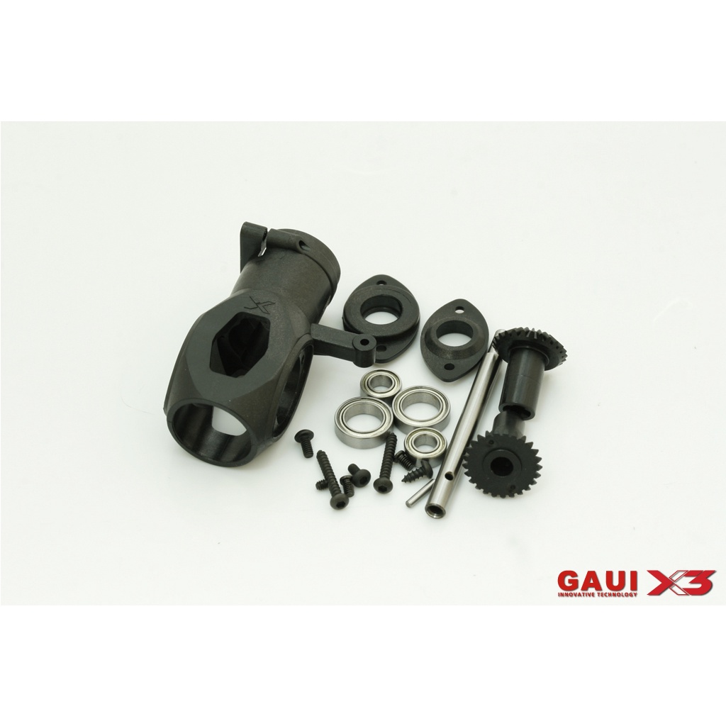 216118-GAUI X3 CNC Tail Rotor Grip Assembly