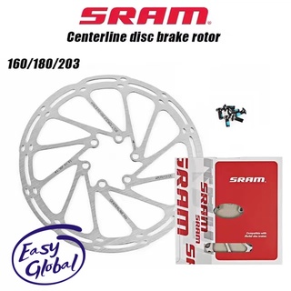 SRAM ดิสก์เบรคจักรยานโรเตอร์160 180 203mm ภูเขาเบรกโรเตอร์จานเบรกจักรยานสำหรับ MTB ถนน