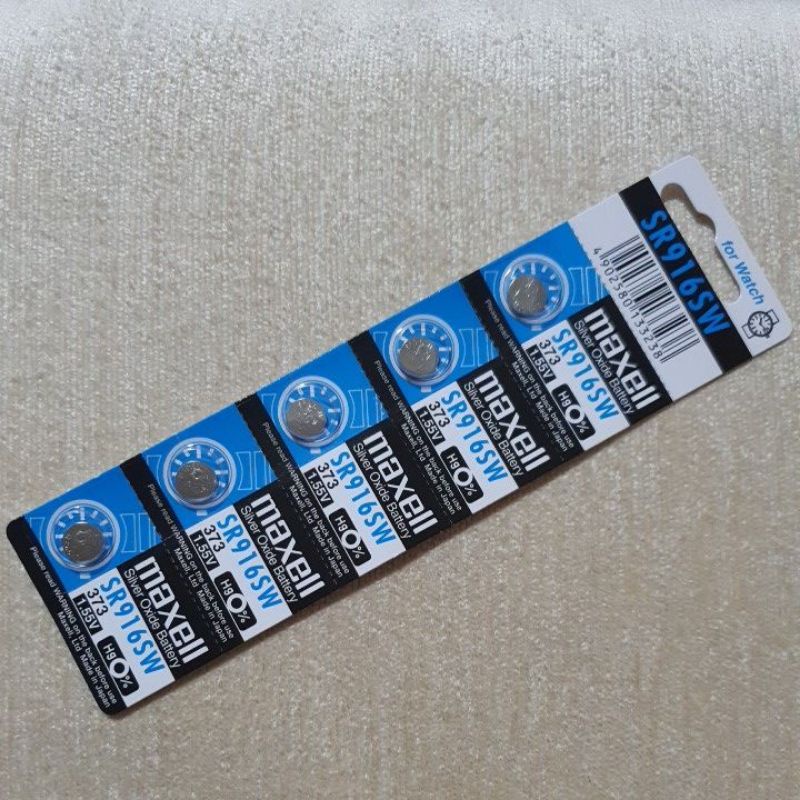 [พร้อมส่ง] maxell แท้ sr916sw  5 ก้อน/แผง
