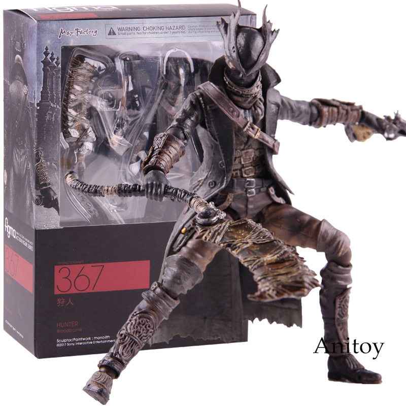 ฟ กเกอร Max Factory Figma 367 Bloodborne Hunter Action Figure Shopee Thailand - ฟ กเกอร mini roblox game action figure figma oyuncak shopee