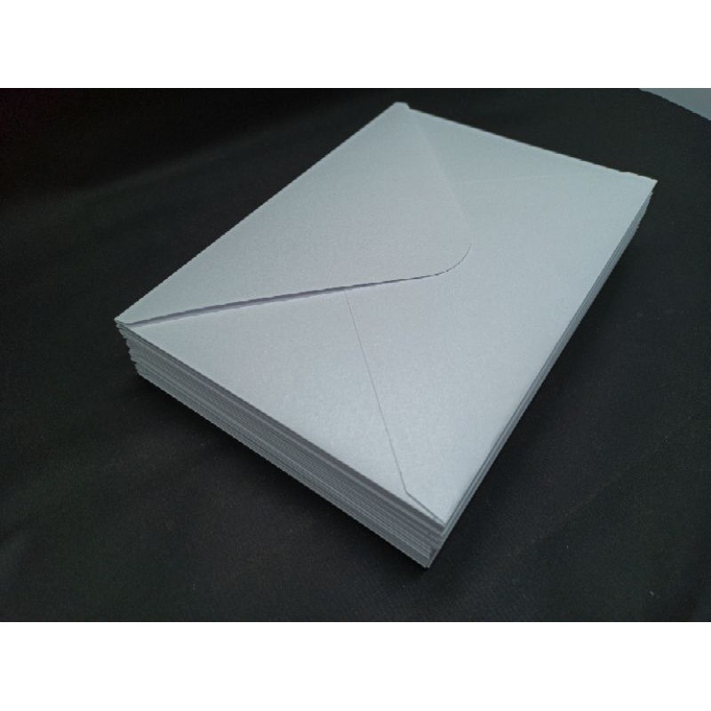 Jasmine White ซอง A5 หนาพรีเมี่ยม 16x22 โค้งมน