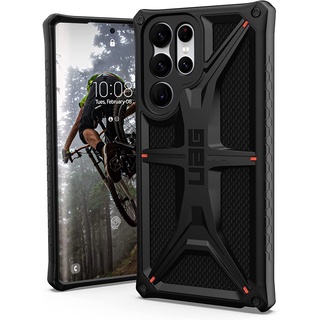 Uag เคสคาร์บอนไฟเบอร์ สีดํา สําหรับ Samsung Galaxy S22 Ultra S23 Ultra 5G