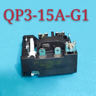 1pc Starter Compressor Overload Protection Relay QP3-15A-G1 for Refrigerator Freezer Replacement Accessory