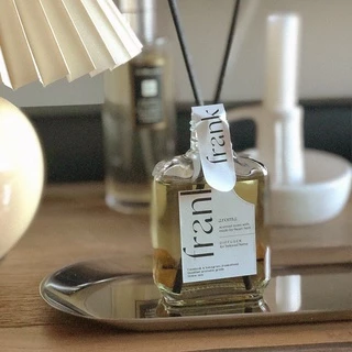 FRANK - มินิมอลสไตล์ ก้านไม้หอม aroma สำหรับบ้าน เป็นพร้อบตกแต่งได้ minimal style หอมทั่วห้อง 85ml.