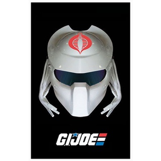 หมวกกันนอคจัไอโจ GI Joe Strom Shadow Helmet (Predator Ver) (1/1 Wearable)