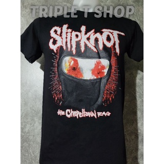 (ขายส่งได้)🔥 เสื้อยืดฤดูร้อนhotเสื้อยืดคอกลม สกรีนลายวง SLIPKNOT (รหัส 174)S-3XL 🔥