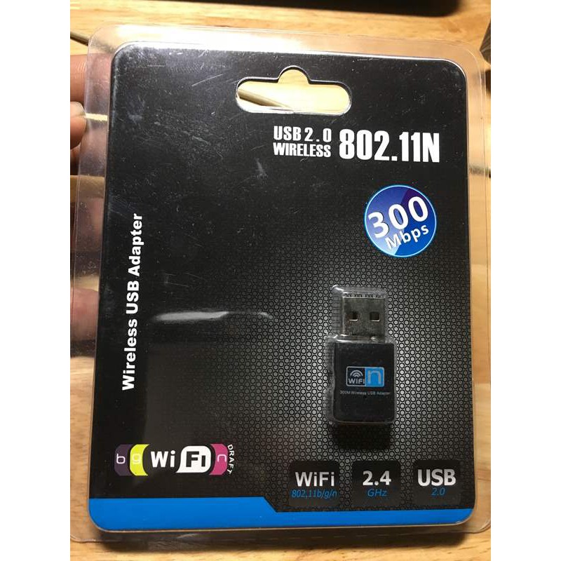 อะแดปเตอร์ Wifi USB 300Mbps ชิปเซ็ต RTL8192