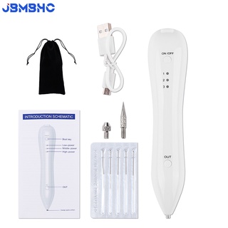 ปากกาเลเซอร์พลาสม่าไฟฟ้า กําจัดกระ จุดด่างดํา บนใบหน้า แบบชาร์จ USB