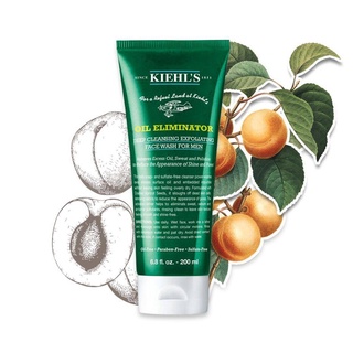 พร้อมส่ง Kiehls Men Oil Eliminator Deep Cleansing Exfoliating face wash for men 200ml