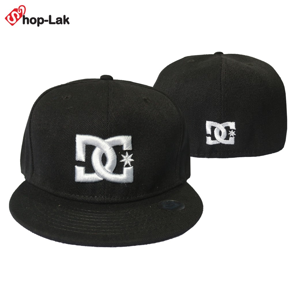 หมวก hiphop DC สีดำ มี 3 size / 7 /71/4 / 71/2 รุ่น F7Ah47-0144
