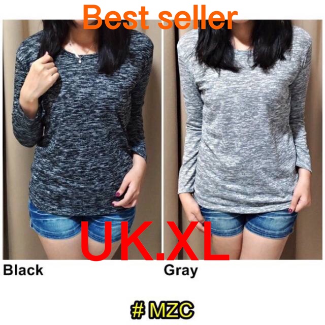 WOMENS TOP แขนยาว "MOZAIK" UK XL
