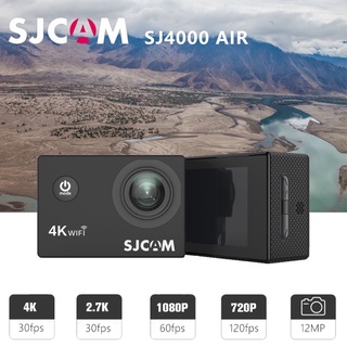 กล้องกันน้ำ SJCAM SJ 4000 Air 4K เลนส์กว้าง 170 องศา HD Wide-Angle Lens กันน้ำ กันกระแทก กันสั่น พร้อมส่ง🇹🇭