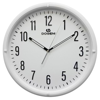 clock WALL CLOCK DOGENI WNP039WT 14" WHITE Home decoration Home &amp; Furniture นาฬิกา นาฬิกาแขวน DOGENI WNP039WT 14 นิ้ว สี