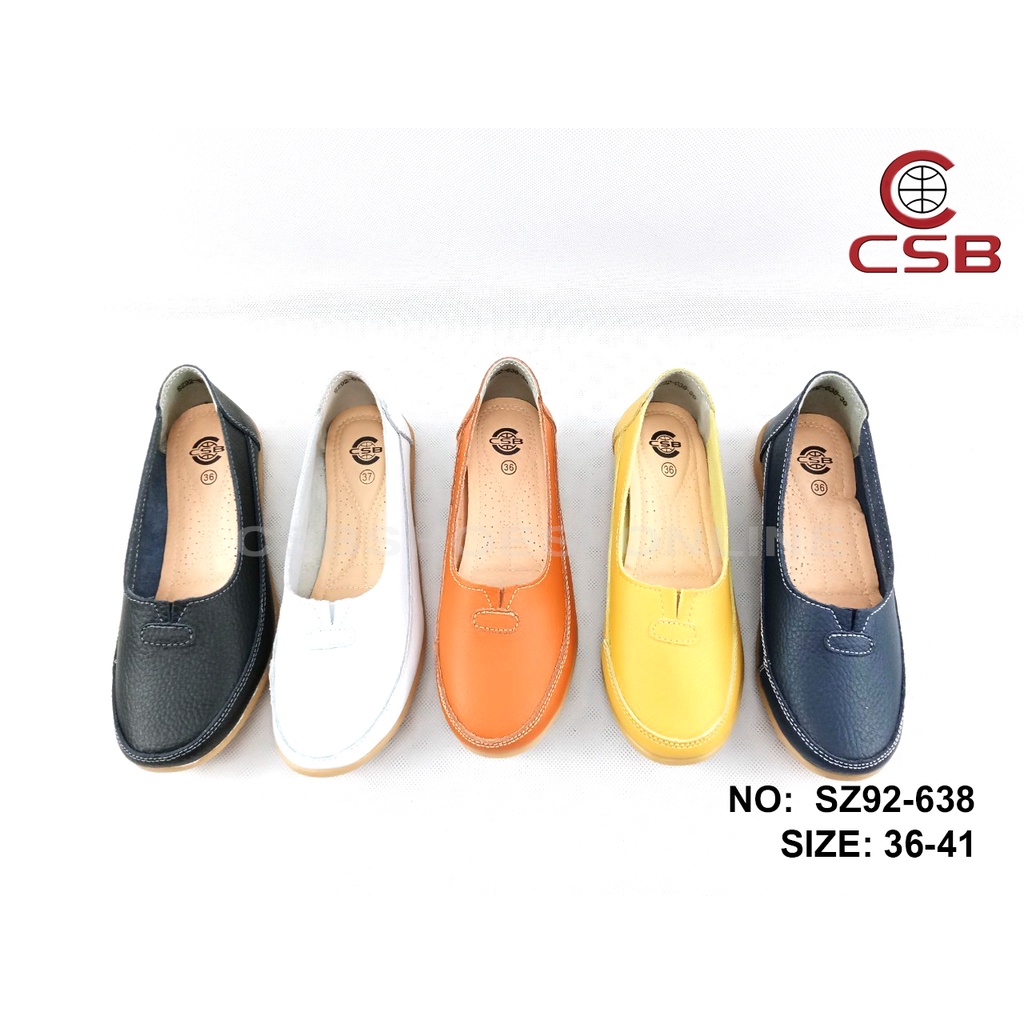 CSB รองเท้าหนังวัว SZ92-638 แฟชั่นผู้หญิง คัดชูทำงาน