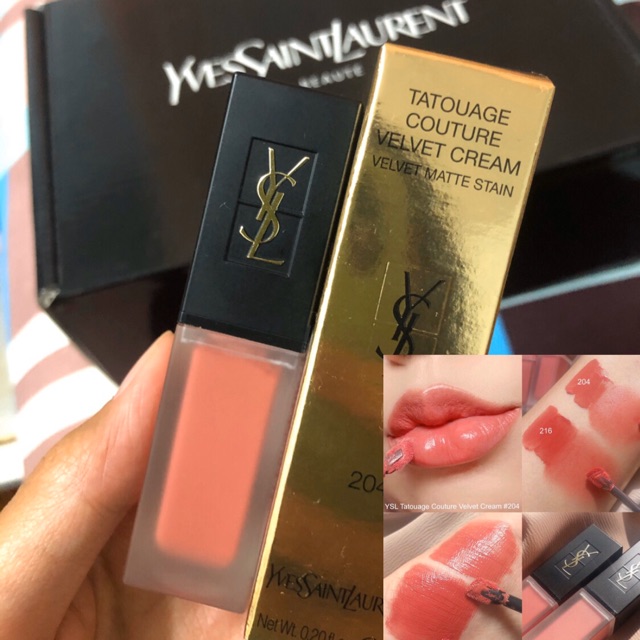 ysl matte satin