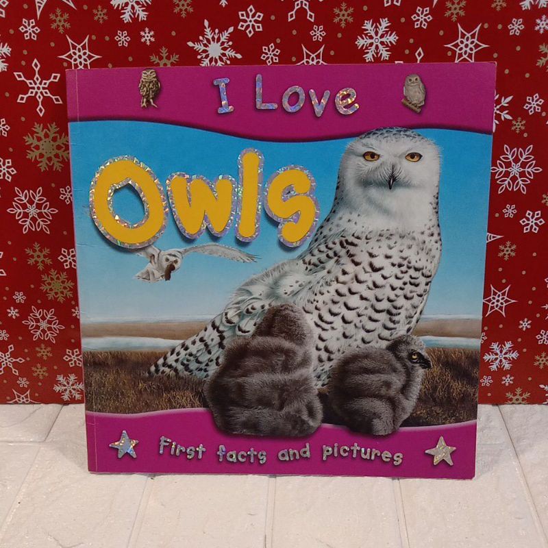 I love owls First facts and picture ปกอ่อนมือสอง-af4