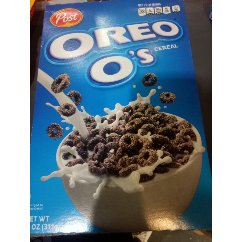 Post Oreo o's Cereal ซีเรียว โพสท์ 311 กรัม ราคาสุดฟิน